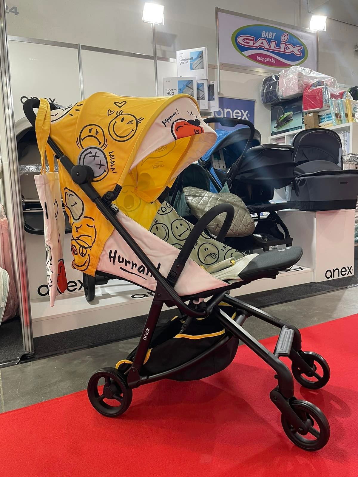 Anex-Бебешка Трансформираща Количка Air-Z Doodle Special Edition --- BebeMama