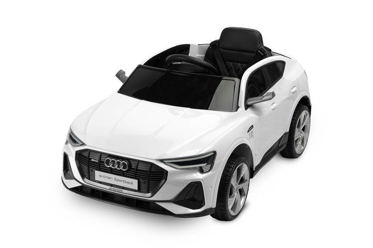 Акумулаторен Автомобил Audi Etron Spоrtback Бял Caretero Toyz --- BebeMama
