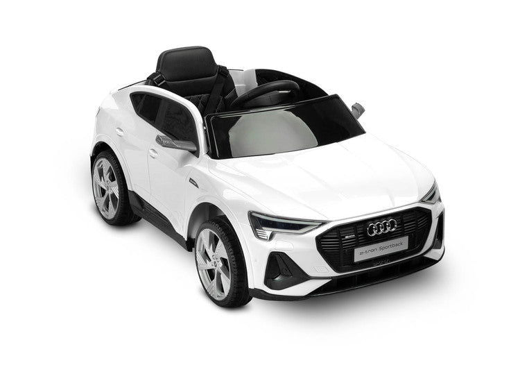 Акумулаторен Автомобил Audi Etron Spоrtback Бял Caretero Toyz --- BebeMama