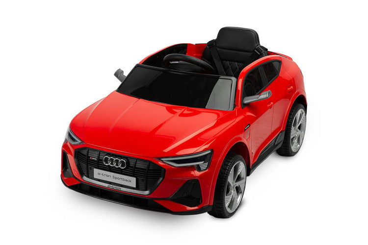 Акумулаторен Автомобил Audi Etron Spоrtback Червен Caretero Toyz --- BebeMama