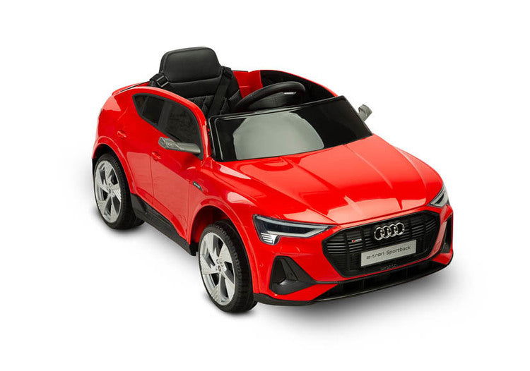 Акумулаторен Автомобил Audi Etron Spоrtback Червен Caretero Toyz --- BebeMama