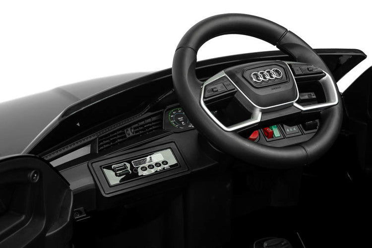 Акумулаторен Автомобил Audi Etron Spоrtback Черен Caretero Toyz --- BebeMama