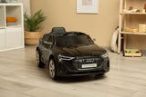 Акумулаторен Автомобил Audi Etron Spоrtback Черен Caretero Toyz --- BebeMama