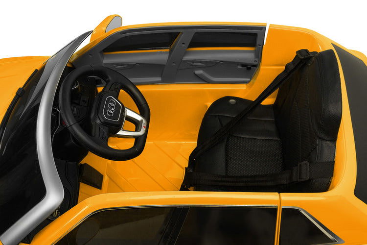 Акумулаторен Автомобил Audi Rs Q8 Оранжев --- BebeMama