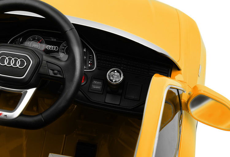 Акумулаторен Автомобил Audi Rs Q8 Оранжев --- BebeMama