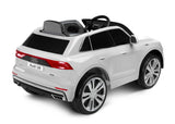 Акумулаторен Автомобил Audi Rs Q8 Бял Caretero Toyz --- BebeMama
