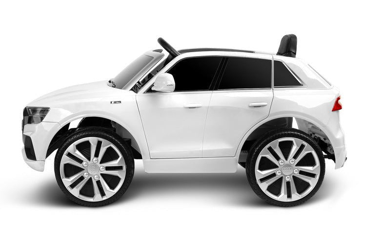 Акумулаторен Автомобил Audi Rs Q8 Бял Caretero Toyz --- BebeMama
