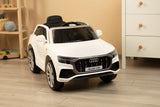 Акумулаторен Автомобил Audi Rs Q8 Бял Caretero Toyz --- BebeMama