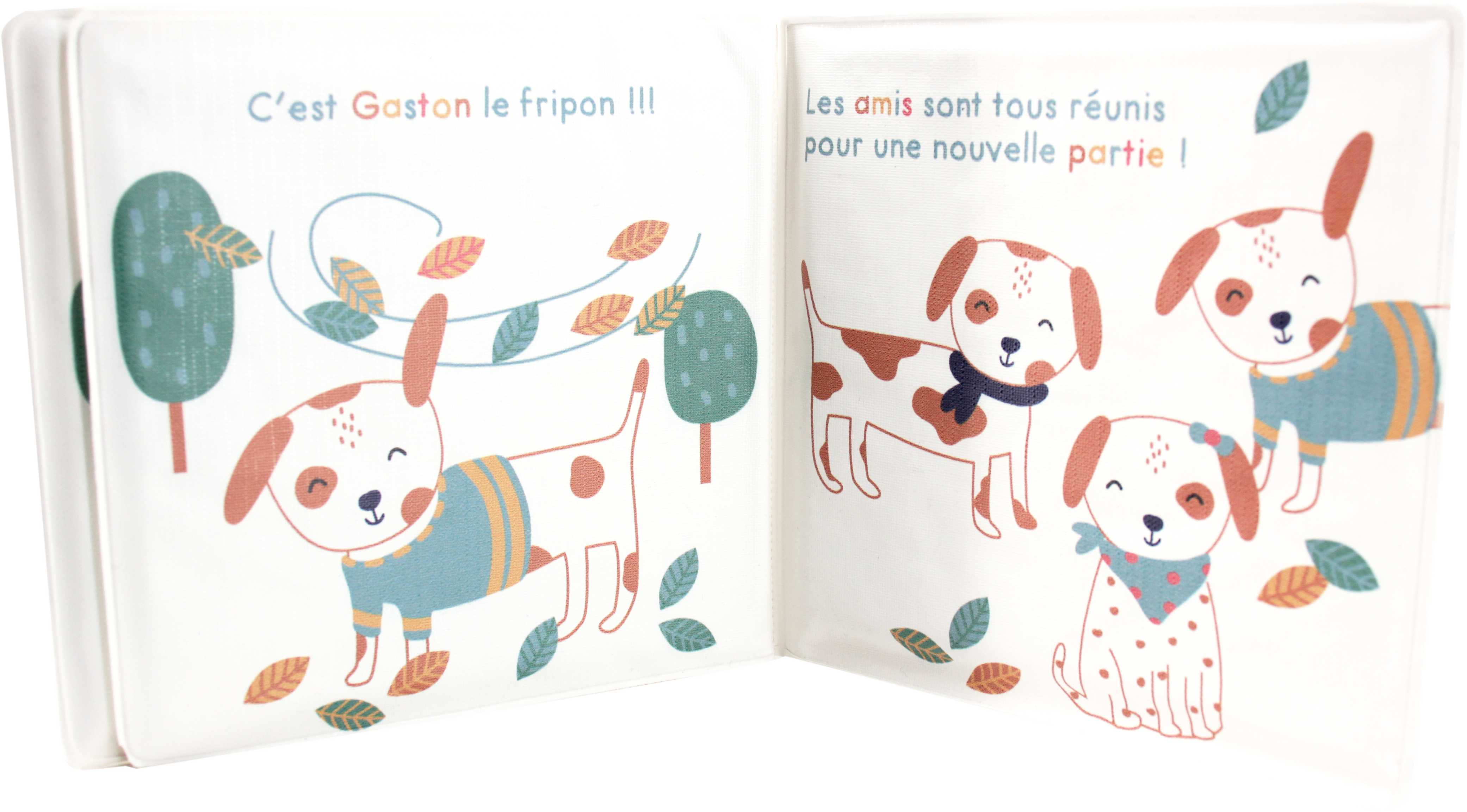 Мека Книжка За Баня С Кученца Babycalin