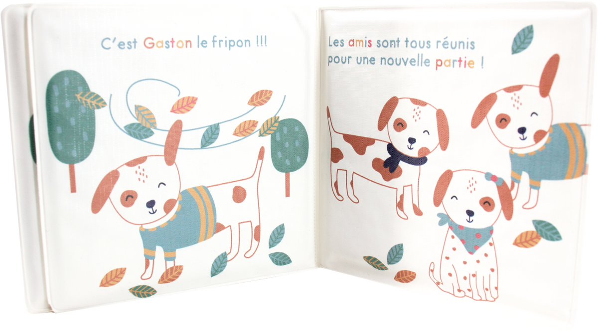 Мека Книжка За Баня С Кученца Babycalin