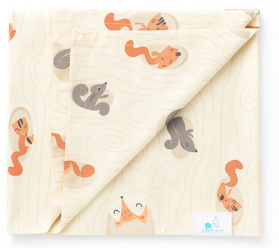 Бебешка калъфка за възглавница 40х60 см. Лисички