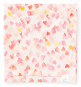 Бебешка калъфка за възглавница 40х60 см. Розови сърца