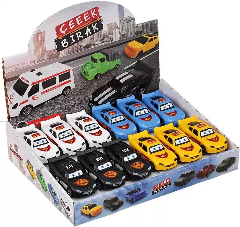 Комплект КоличкиС Функция Издърпай Назад С НавиванеВ Кутия