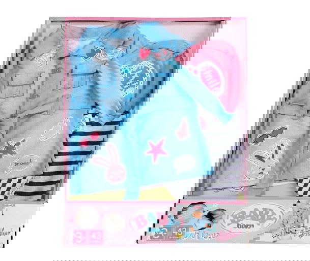 Baby Born - Дънкова Рокля Делукс --- BebeMama