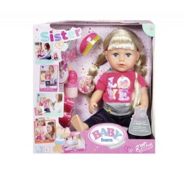 Baby Born - Кукла С Дълга Коса И Аксесоари --- BebeMama