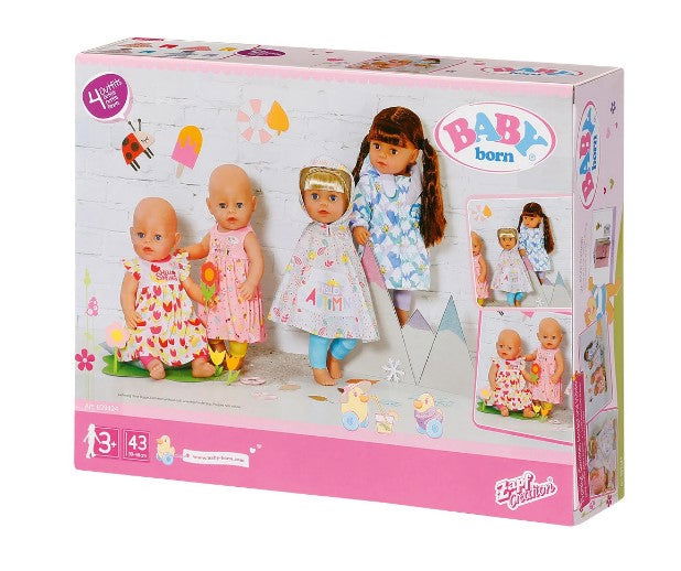 Baby Born - Сезонни Дрешки За Кукла 43 См --- BebeMama