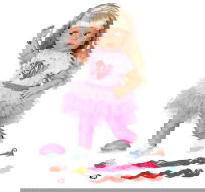 Baby Born - Кукла С Дълга Коса И Аксесоари Sister Styleplay 43 См --- BebeMama