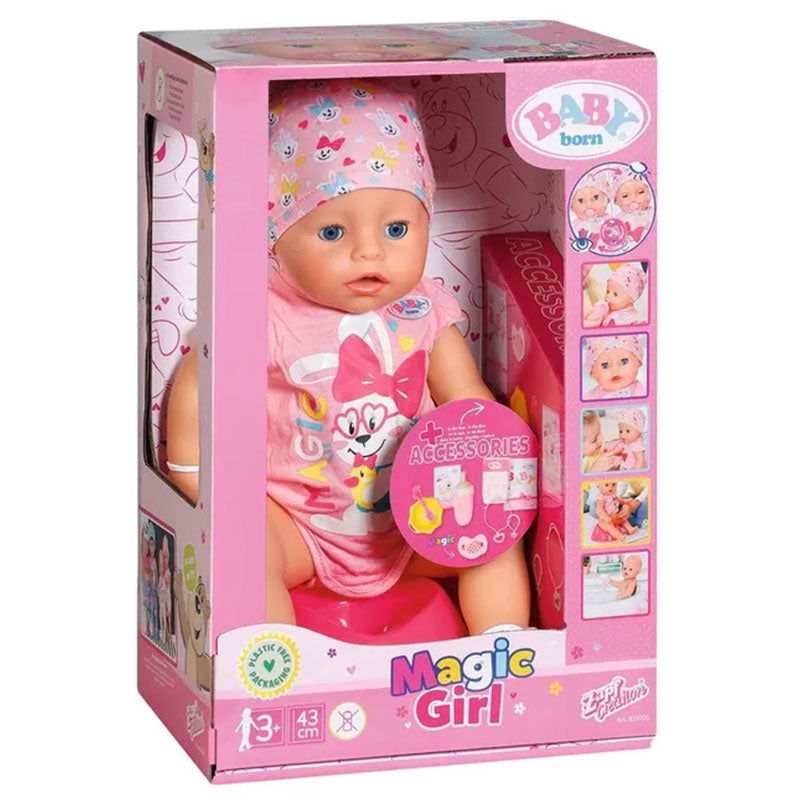 Baby Born Бебе 43Cm С Аксесоари Magic Girl --- BebeMama