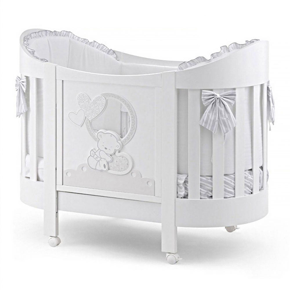 Baby Love Кошара Овал Бяла --- BebeMama