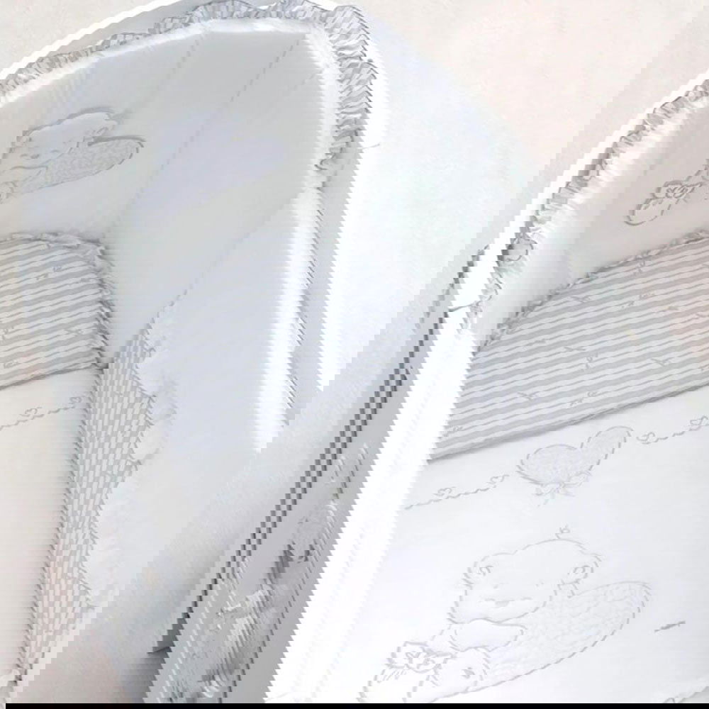 Baby Love Кошара Овал Бяла --- BebeMama