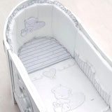 Baby Love Кошара Овал Бяла --- BebeMama