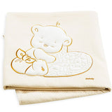 Baby Love Pique Одеяло За Кошара 110 X 150 Ivory --- BebeMama