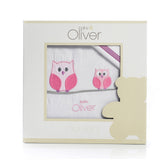 Baby Oliver Спален Комплект 3 Ч. За Бебешка Кошара (60 X 120) Sweet Pink Owl --- BebeMama