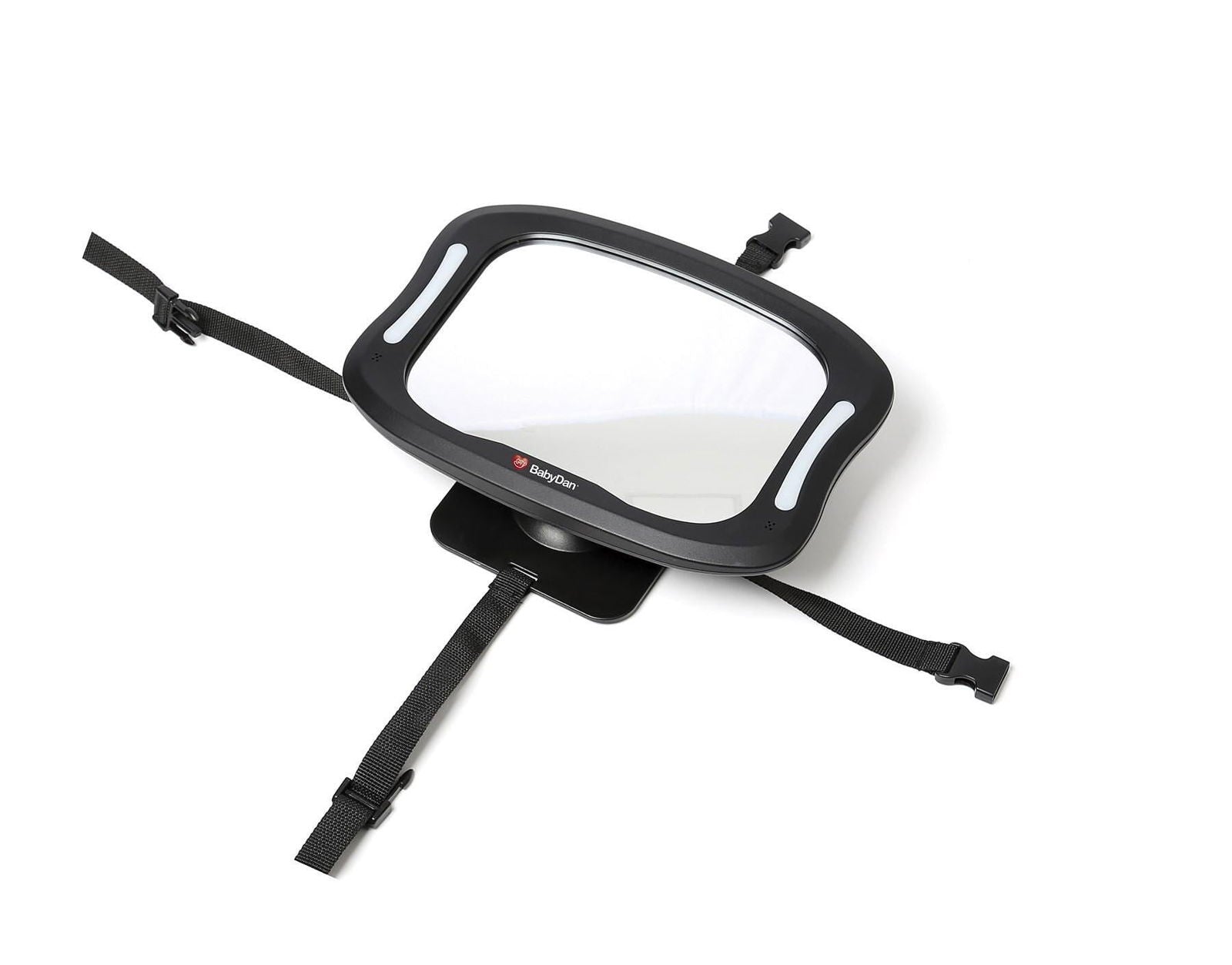 Babydan - Огледало За Задна Седалка С Led --- BebeMama