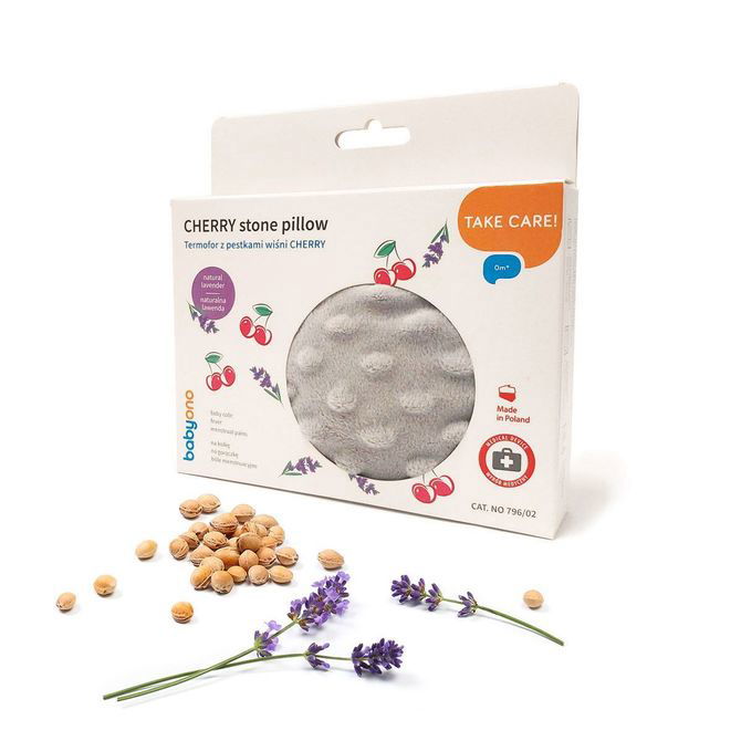 Babyono Take Care Възглавничка Против Колики Сива --- BebeMama