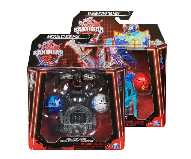 Bakugan - Игрален Комплект Spinning Action Figures, Асортимент --- BebeMama