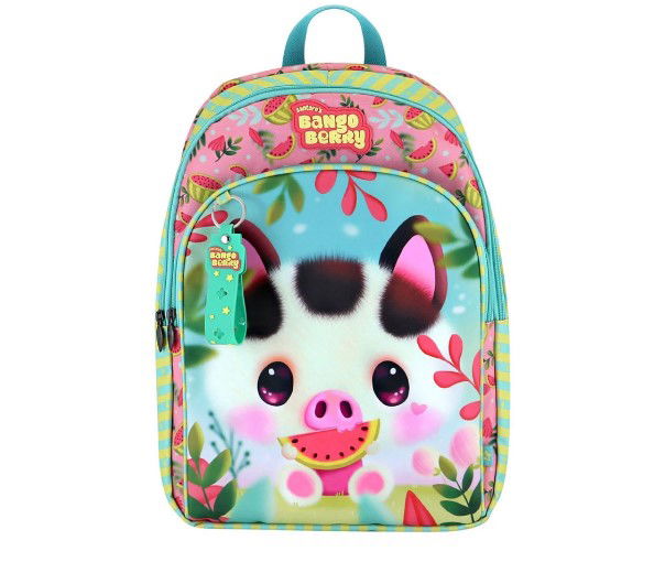 Bangoberry - Раница Малко Прасенце 34.5Х43.5Х22См +Значка И Ключодържател --- BebeMama