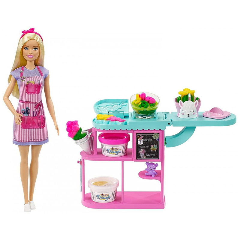 Barbie Комплект Магазин За Цветя С Кукла --- BebeMama
