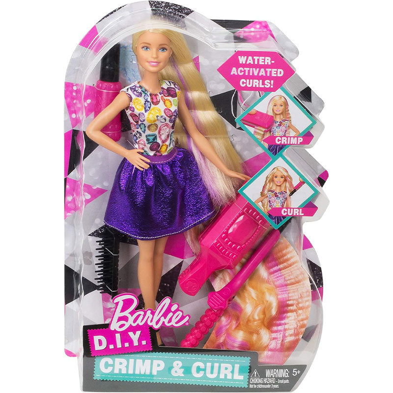 Barbie Комплект С Кукла CrimpsCurls --- BebeMama
