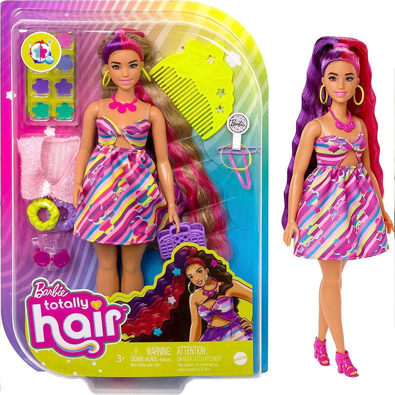 Barbie Totally Hair Кукла С Аксесоари --- BebeMama