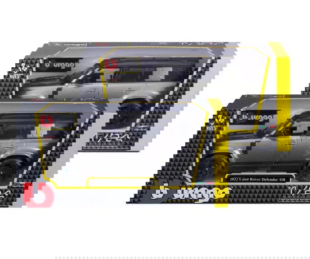 Bburago - Модел На Кола 1:24 - Land Rover Defender 2022, Асортимент --- BebeMama