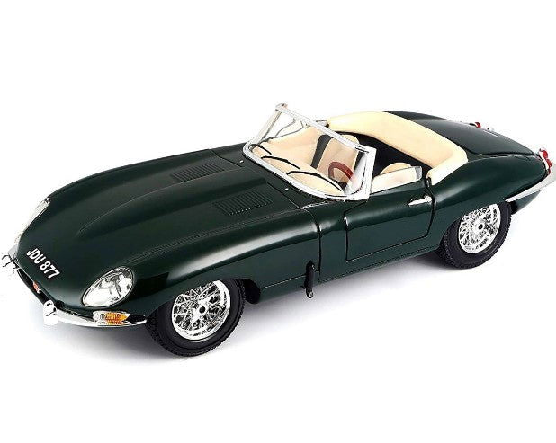 Bburago Gold - Модел На Кола 1:18 - Jaguar'E'Cabrio 1961 --- BebeMama