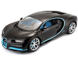 Bburago Plus - Модел На Кола 1:18 - Bugatti Chiron, Черен --- BebeMama