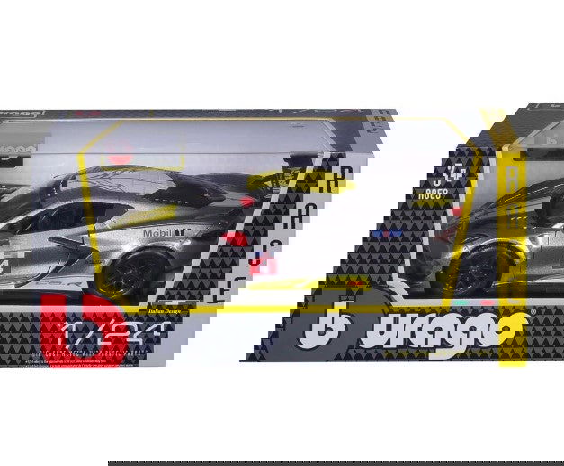 Bburago Race - Модел На Кола 1:24 - Chevrolet Corvette C8 R --- BebeMama