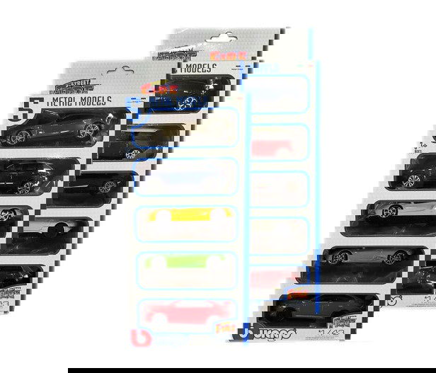 Bburago Street Fire - Коли 1:43, Комплект От 5, Асортимент --- BebeMama