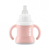 Beaba 3-В-1 Преходна Чашка Evoluclip 150 Мл Old Pink --- BebeMama