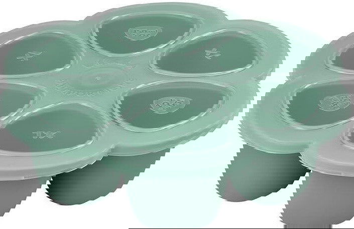 Beaba Силиконова Форма За Замразяване 6*150Мл Зелена --- BebeMama