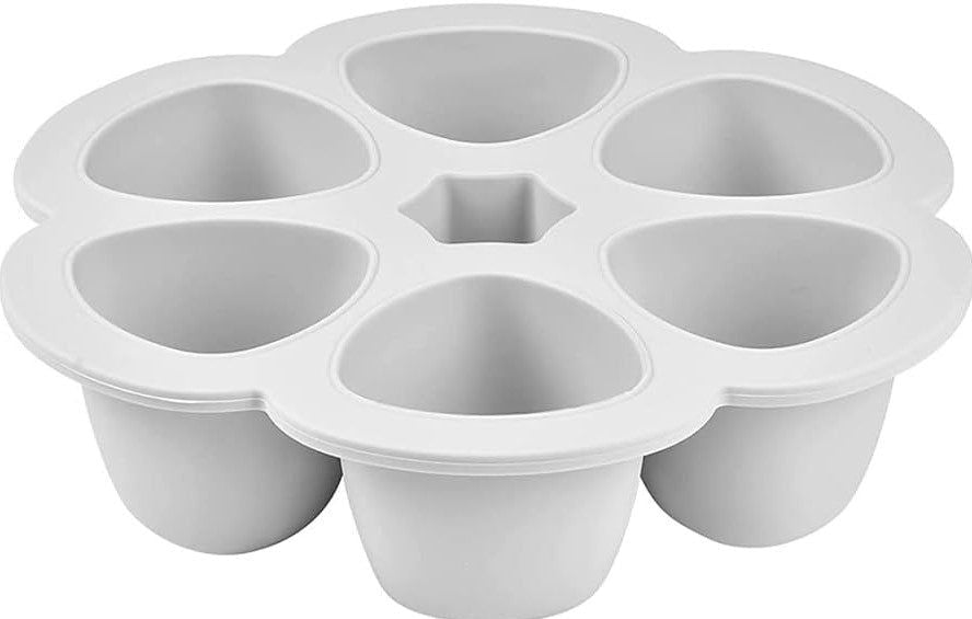 Beaba Силиконова Форма За Замразяване 6 * 90Мл Сива --- BebeMama