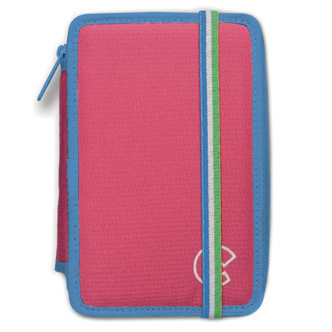 Corvina Fluo Несесер С 3 Ципа Пълен Розов/Син --- BebeMama