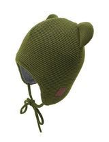 Maximo Зимна Шапка Зелена С Уши - 45 /9-12 Мес./ --- BebeMama