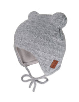Maximo Зимна Шапка Сива С Помпони - 45 /9-12 Мес./ --- BebeMama