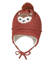 Maximo Зимна Шапка Червена Със Сърничка - 49 /18-24Мес./ --- BebeMama