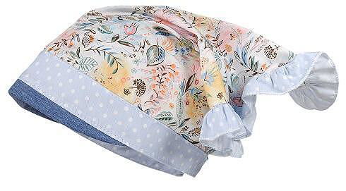 Maximo Лятна Шапка Кърпа Синя Цветя - 49 /18-24Мес./ --- BebeMama