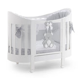 Peluche Grey Кошара Бяла/Сива Овал --- BebeMama