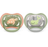 Philips Avent Залъгалки - Ultra Air + Стерил. Кутия (6-18М) Костенурка/Кит --- BebeMama