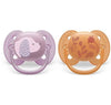 Philips Avent Залъгалки - Ultra Soft+Стерил. Кутия (6-18М) Момиче Куче/Цвете --- BebeMama
